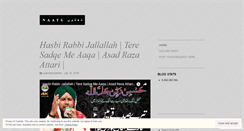 Desktop Screenshot of naats.wordpress.com