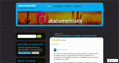 Desktop Screenshot of documentalix.wordpress.com