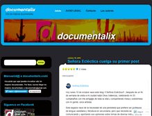 Tablet Screenshot of documentalix.wordpress.com