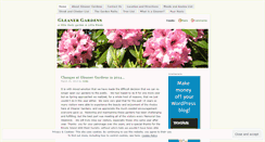 Desktop Screenshot of gleanergardens.wordpress.com