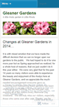 Mobile Screenshot of gleanergardens.wordpress.com