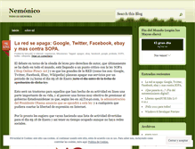 Tablet Screenshot of nemonicox.wordpress.com