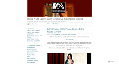 Desktop Screenshot of bellavidavelvetjazzclubandmall.wordpress.com