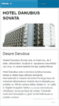 Mobile Screenshot of hoteldanubiussovata.wordpress.com