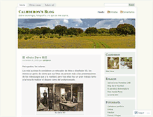 Tablet Screenshot of calhderon.wordpress.com