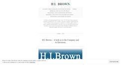 Desktop Screenshot of hibrown.wordpress.com