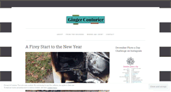 Desktop Screenshot of gingercouturier.wordpress.com