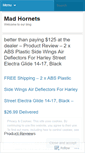 Mobile Screenshot of madhornets.wordpress.com