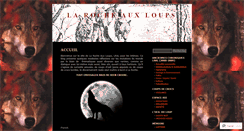 Desktop Screenshot of larocheauxloups.wordpress.com