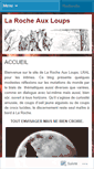 Mobile Screenshot of larocheauxloups.wordpress.com