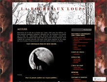 Tablet Screenshot of larocheauxloups.wordpress.com