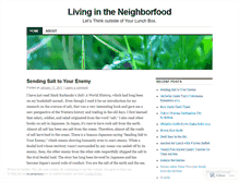Tablet Screenshot of neighborfood.wordpress.com