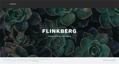 Desktop Screenshot of flinkberg.wordpress.com