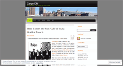 Desktop Screenshot of carpedm2010.wordpress.com