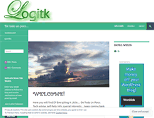 Tablet Screenshot of logitk.wordpress.com
