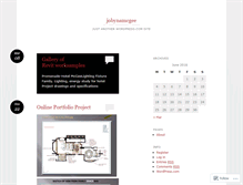 Tablet Screenshot of jobynamcgee.wordpress.com