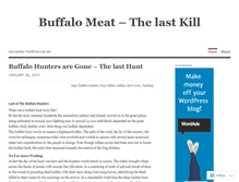 Tablet Screenshot of buffalofeast17.wordpress.com