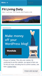 Mobile Screenshot of fitlivingdaily.wordpress.com