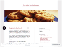 Tablet Screenshot of everythingbutthecupcake.wordpress.com