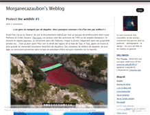 Tablet Screenshot of morganecazaubon.wordpress.com