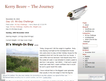 Tablet Screenshot of kerrybeare.wordpress.com