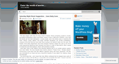 Desktop Screenshot of moviescollectibles.wordpress.com