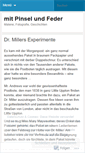 Mobile Screenshot of mitpinselundfeder.wordpress.com