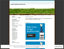 Tablet Screenshot of pottery.wordpress.com