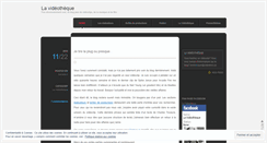 Desktop Screenshot of lavideotheque.wordpress.com