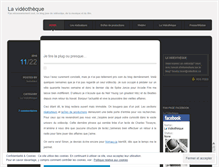 Tablet Screenshot of lavideotheque.wordpress.com