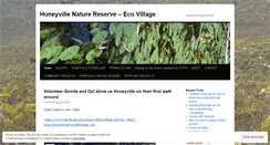 Desktop Screenshot of ecohoneyville.wordpress.com