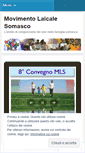 Mobile Screenshot of movimentolaicalesomasco.wordpress.com