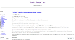 Desktop Screenshot of densitydesignlogs.wordpress.com