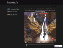Tablet Screenshot of aionfox.wordpress.com