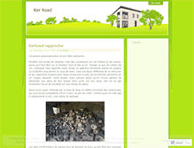 Tablet Screenshot of kerkoad.wordpress.com