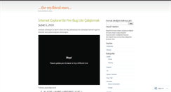 Desktop Screenshot of burakkirbag.wordpress.com