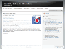Tablet Screenshot of ohiorsol.wordpress.com