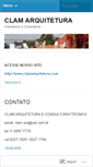 Mobile Screenshot of clamarquitetura.wordpress.com