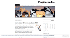 Desktop Screenshot of pinguineando.wordpress.com