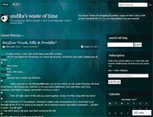Tablet Screenshot of andrrra.wordpress.com