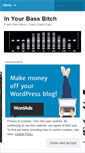 Mobile Screenshot of inyourbassbitch.wordpress.com