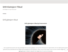 Tablet Screenshot of ghdglattejerntilbud.wordpress.com