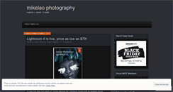 Desktop Screenshot of mikelao.wordpress.com