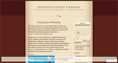 Desktop Screenshot of kingsonlocation.wordpress.com