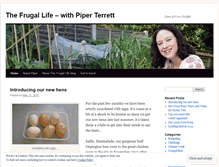 Tablet Screenshot of piperterrett.wordpress.com