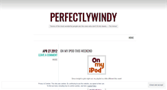 Desktop Screenshot of perfectlywindy.wordpress.com