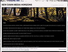 Tablet Screenshot of newdawnmedia.wordpress.com