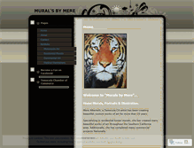 Tablet Screenshot of muralsbymere.wordpress.com