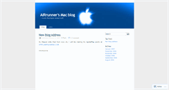 Desktop Screenshot of airrunner.wordpress.com