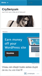Mobile Screenshot of crysenyum.wordpress.com
